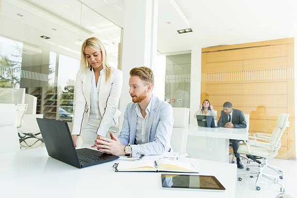 istock Young multiracial people in the office 522319792