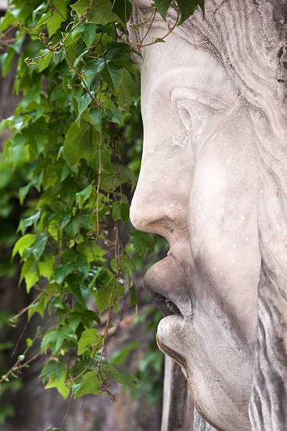 istock Detail ancient Roman fountain 522320600