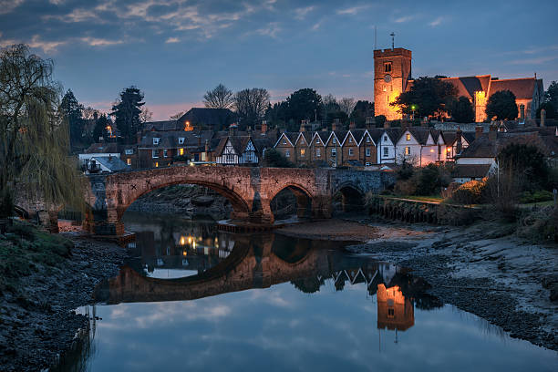 istock English countryside at night 522320602