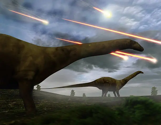 Photo of Extinction Of The Dinosaurs Meteor Shower