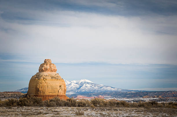 istock Church Rock with Winter Snow 522323810