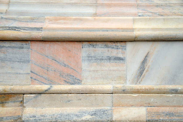 texture of marble of the Duomo in Milan "Candoglia marble" texture of marble of the Duomo in Milan candoglia marble stock pictures, royalty-free photos & images
