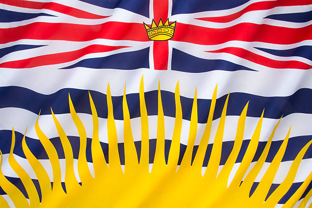 istock Flag of British Columbia 522326114