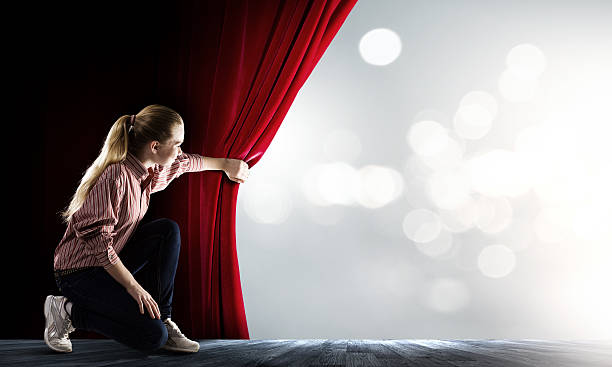 istock Woman at stage 522329909