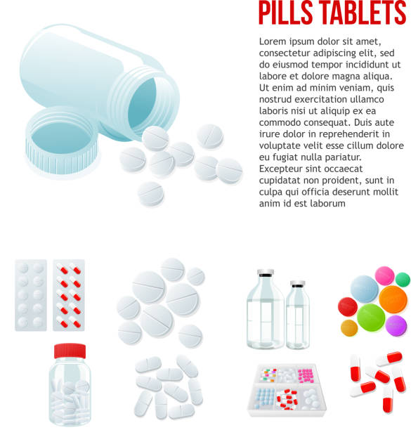 istock variety of drugs and pills, wide range 522330584