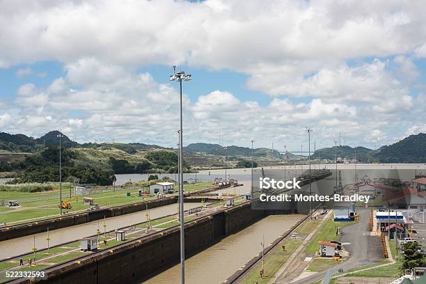 Canal De Panama Stock Photo - Download Image Now - 20th Century, 20th Century Style, Atlantic Ocean