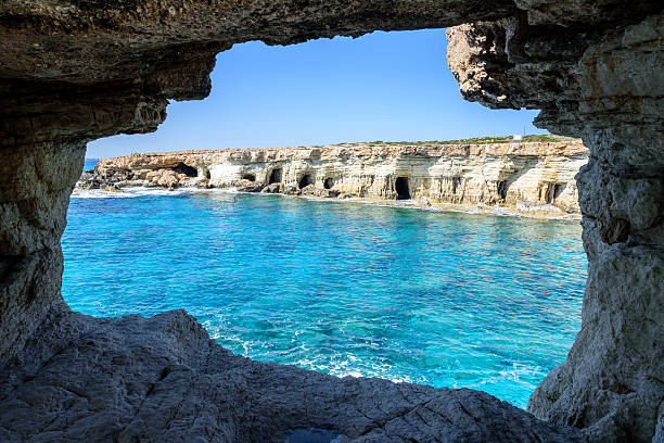 istock Beautiful cliffs and arches in Aiya Napa, Cyprus 522334958