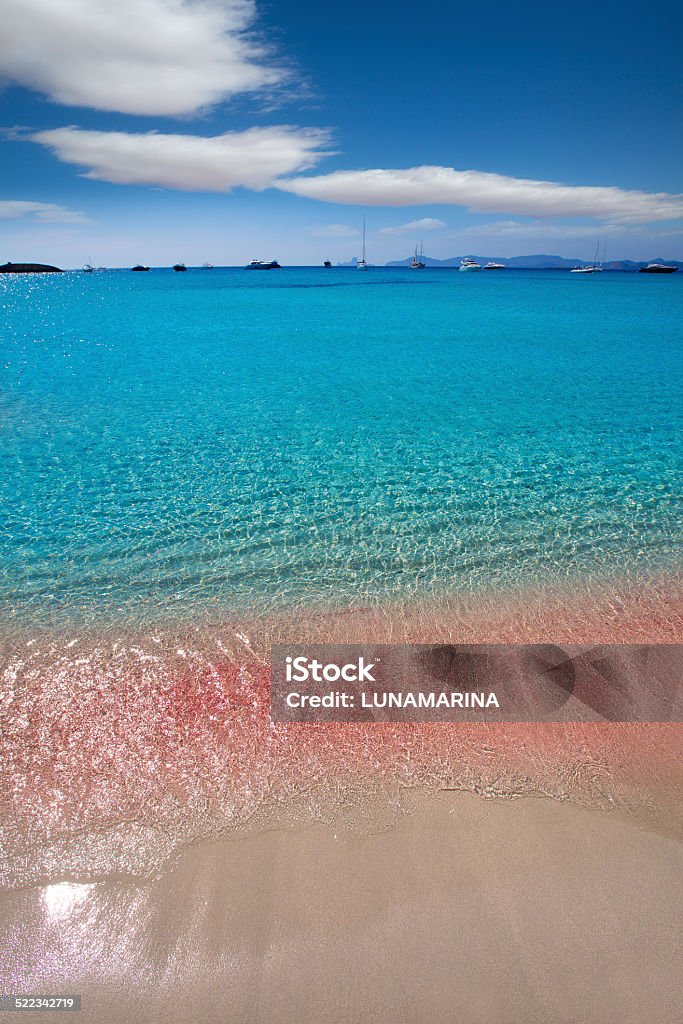 beach Illetas Illetes in Formentera near Ibiza Illetes Illetas turquoise beach in Formentera Balearic Island Balearic Islands Stock Photo