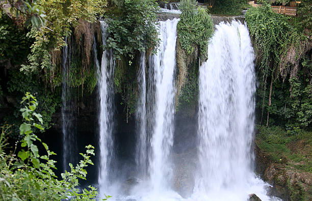 Duden Falls Duden Falls near Antalya in Turkey kursunlu waterfall stock pictures, royalty-free photos & images