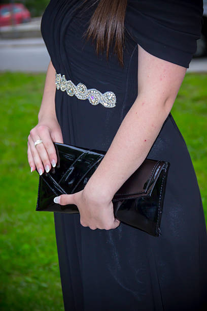 istock Black gala  girl dresses 522354881