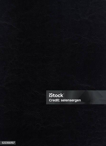 Black Leather Texture Stock Photo - Download Image Now - Backgrounds, Black Color, Blank