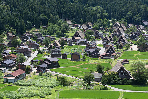 istock Shirakawa-go in Japan 522355799