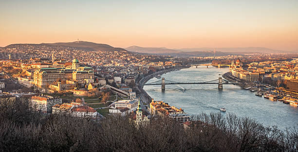 istock Cityscape of Budapest, Hungary at Sunset 522369422