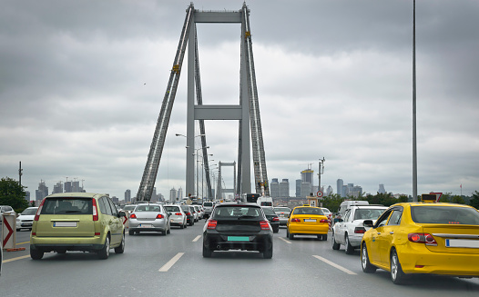 Bosphorus Bridge Traffic at Rush Hour , Location