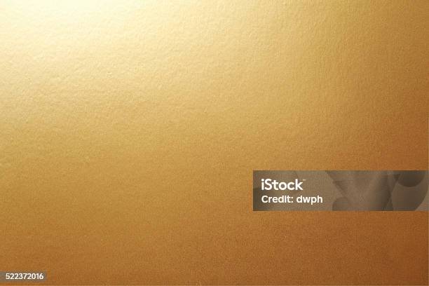 Gold Paper Texture Background Stock Photo - Download Image Now - Copper, Gold Leaf - Metal, Washi Paper