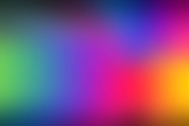 красочные абстрактный фон с цветами радуги спектр - spectrum стоковые фото и изображения
