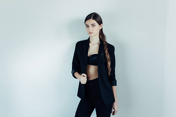 istock young girl in a black dress 522378614