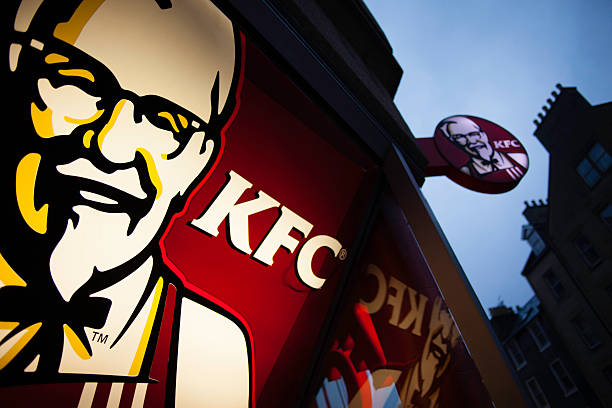 Colonel Sanders and KFC stock photo