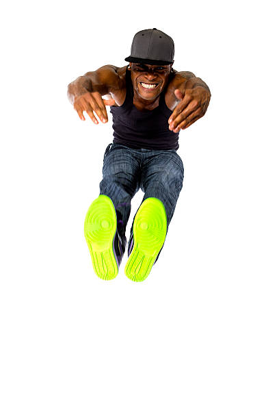 istock Hip Hop Dancer Jumping or Parkour 522379326