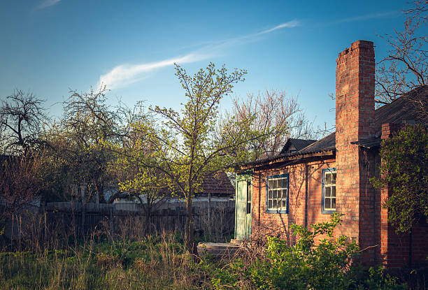 istock Old-fashioned brick house in Europe 522379970