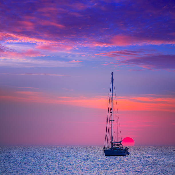istock Ibiza sunset view from formentera Island 522383145