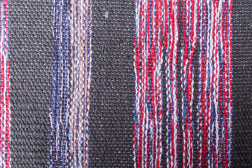 Indian carpet background close up