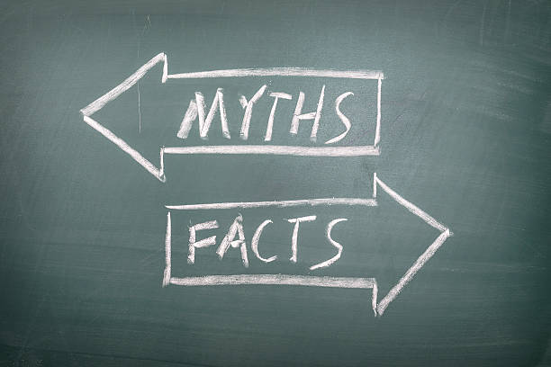 Myths or Facts Concept stock photo
