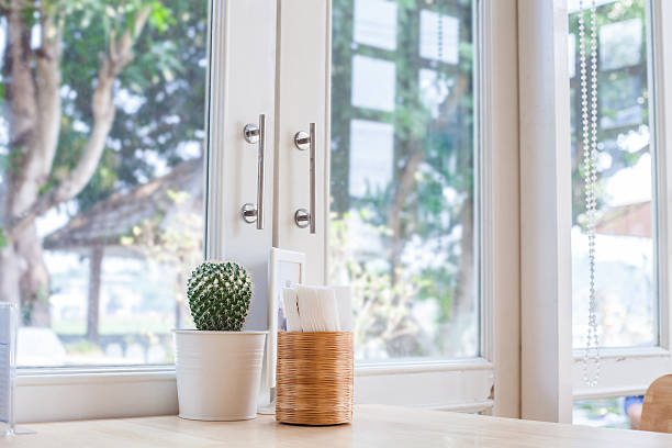 istock Window with a view of the garden 522384680