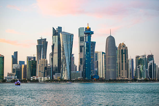 istock City Skyline and buildings  - Doha , Qatar 522386112