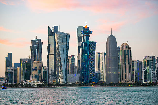 istock City Skyline and buildings  - Doha , Qatar 522386584