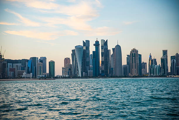 istock City Skyline and buildings  - Doha , Qatar 522387692