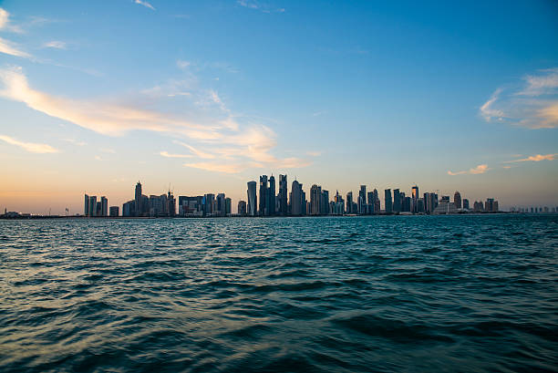 istock City Skyline and buildings  - Doha , Qatar 522388156