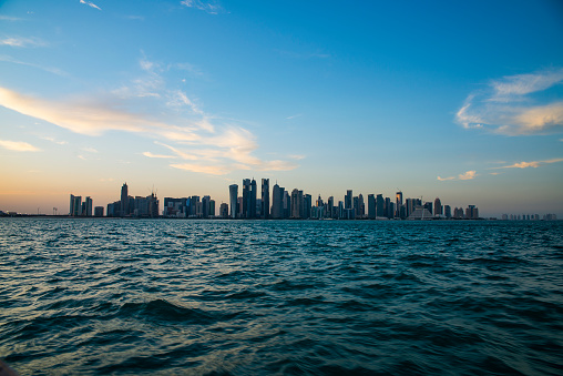 City Skyline and buildings  - Doha , Qatar