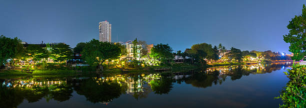 istock Night view Ping River Chiang Mai,Chiangmai,Thailand. 522390500