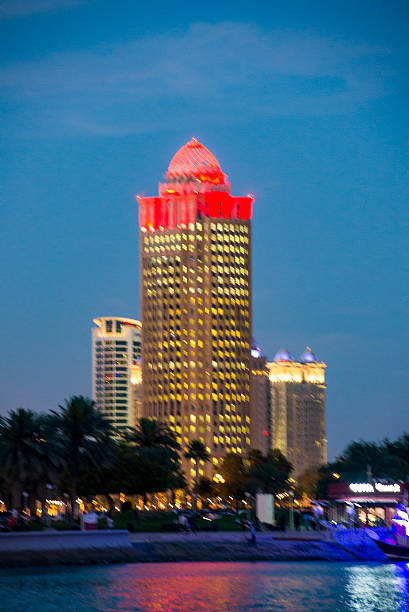 City Skyline and buildings  - Doha , Qatar
