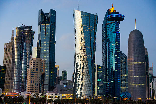 istock City Skyline and buildings  - Doha , Qatar 522392300