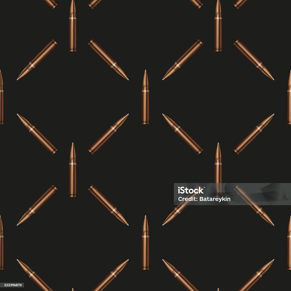 Bullet Pattern Background Rifle Bullets Pattern Background Stock Illustration - Download Image ...