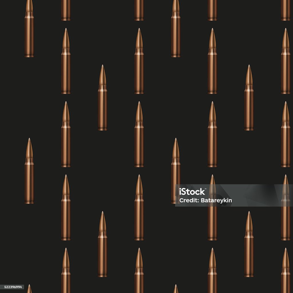 Bullet Pattern Background Rifle Bullets Pattern Background Stock Illustration - Download Image ...