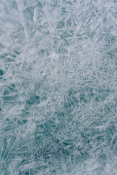 istock The ice cracked on a lake. 522398422