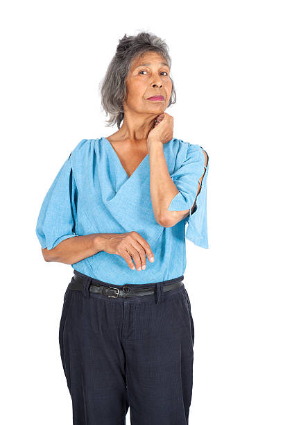 istock Beautiful woman doing different expressions in different sets of clothes 522399147
