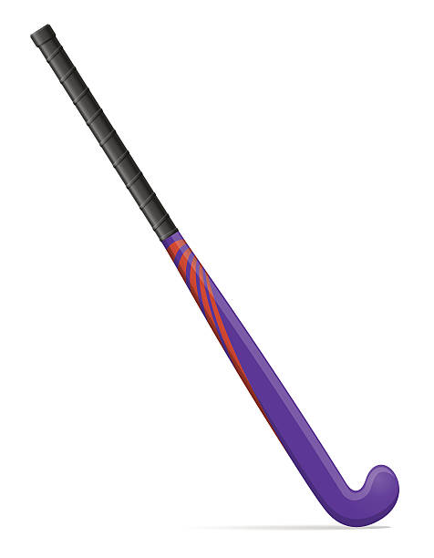 field hockey stick vector illustration vector art illustration