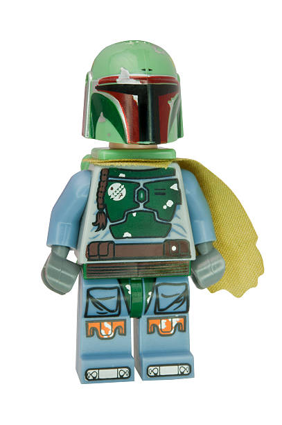 boba fetts minifiguren als - boba fett stock-fotos und bilder