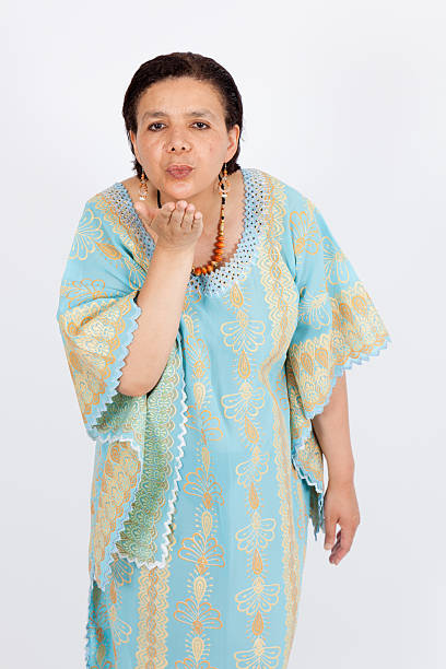 istock Beautiful woman doing different expressions in different sets of clothes 522403405