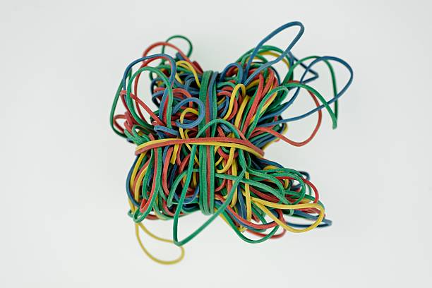 istock Collection of elastic bands 522418259
