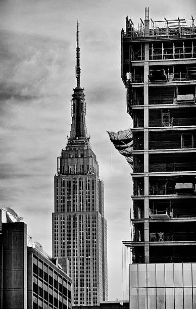 1,000+ Empire State Building Construction Stock Photos, Pictures ...