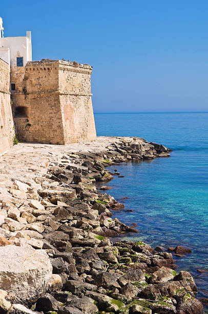 istock Fortified wall. Monopoli. Puglia. Italy. 522425199