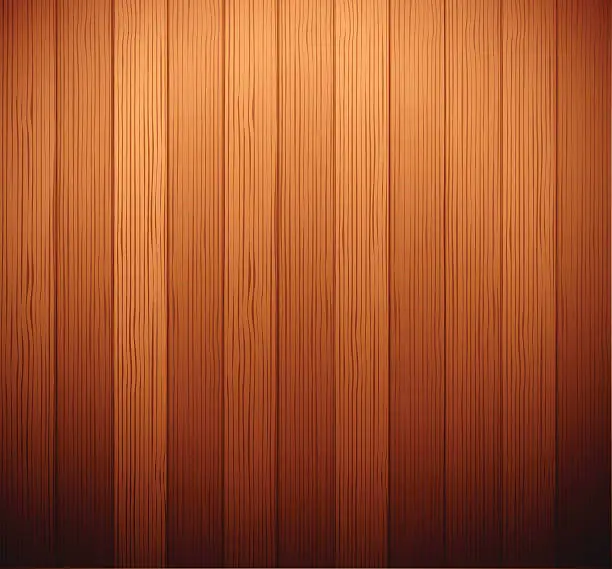 Vector illustration of Wooden background