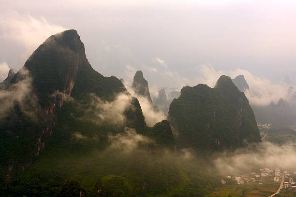 istock The hills are veiled in Clouds 05 522433811