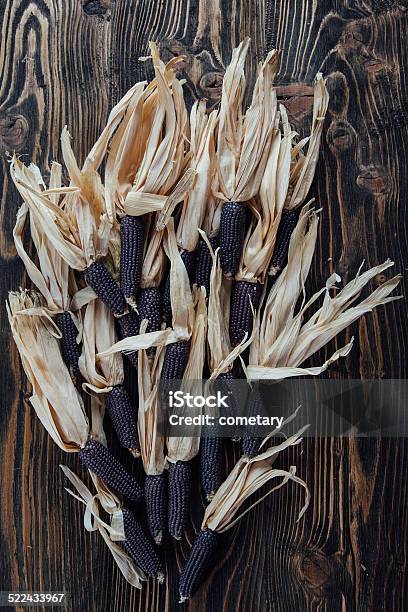 İndian Corn Stock Photo - Download Image Now - Autumn, Backgrounds, Black Color