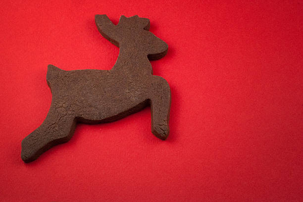 Santa and reindeer, 3d image with work path